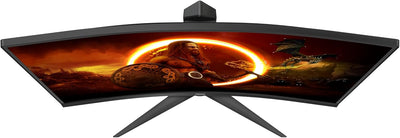 AOC Gaming C27G2Z3-27 FHD Curved Monitor, 240Hz - 280Hz Overclocked Fast VA 1ms GtG HDR10 Height Adj