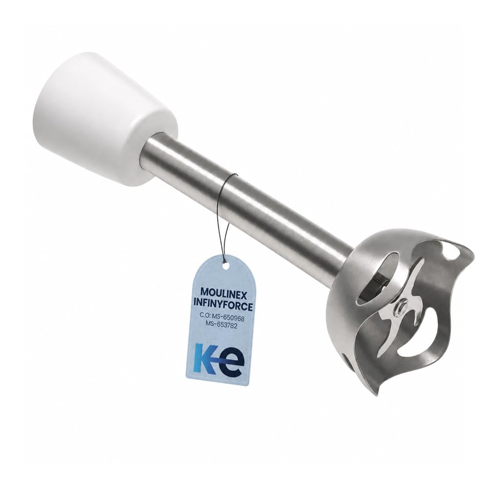 Anakel Home Ersatz-Mixerarm MS-650968 kompatibel mit Moulinex Infiny Force | Edelstahl 4 Klingen, Ac