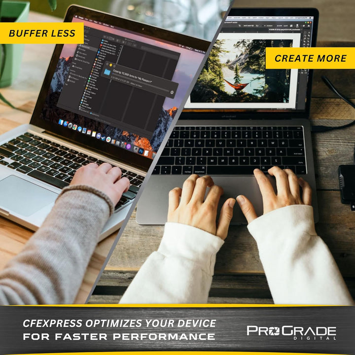 ProGrade Digital CFexpress 4.0 Typ B Speicherkarte für Kameras, optimiert für Express-Übertragung vo