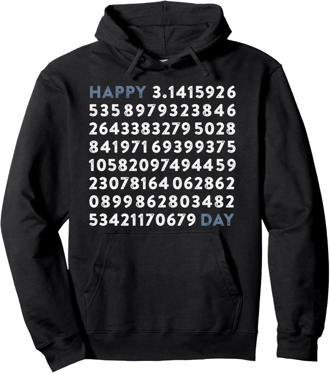 Happy Pi Day 100 Digits Math Geek Lustiges Pi Day Meme Pullover Hoodie
