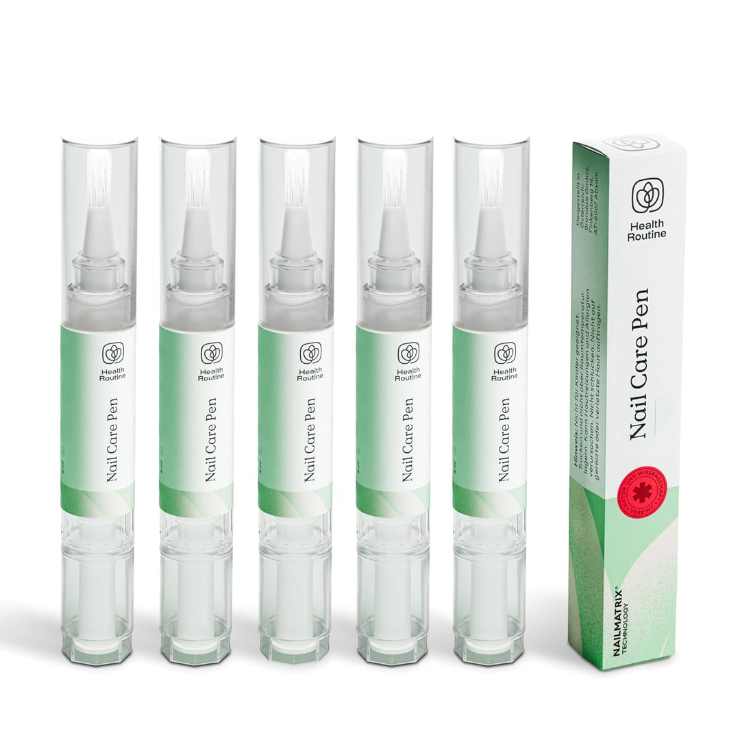 Health Routine Nail Care Pen 5er Set - DAS ORIGINAL | Kosmetische Pflege bei Nagelpilzinfektion schn