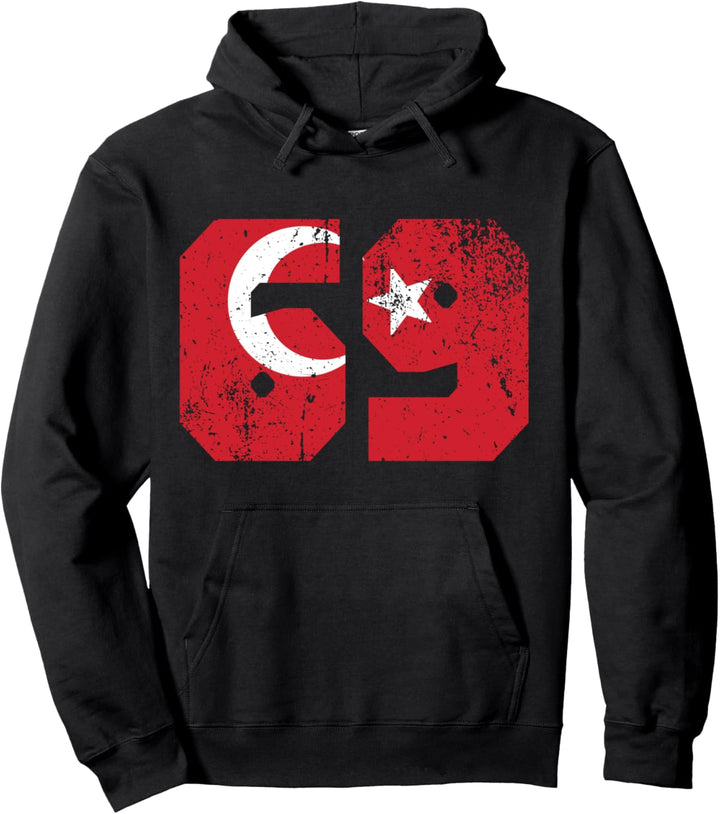 Bayburt 69 Memleket Türkei Fahne Geschenkidee Pullover Hoodie