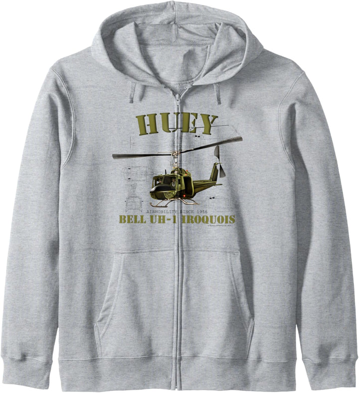 HUEY BELL UH-1 IROKESEN Kapuzenjacke