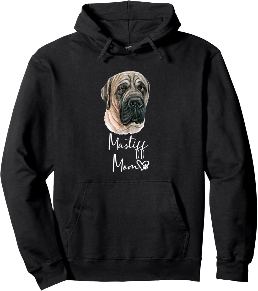 MASTIFF MOM ENGLISCHER MASTIFF Mama Hund Hundemama Frauchen Pullover Hoodie