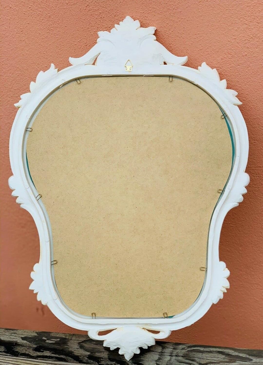 Generisch Wandspiegel Antik Oval Gold Weiss Silber Schwarz Retro Spiegel 50X35 Badspiegel Prunkspieg