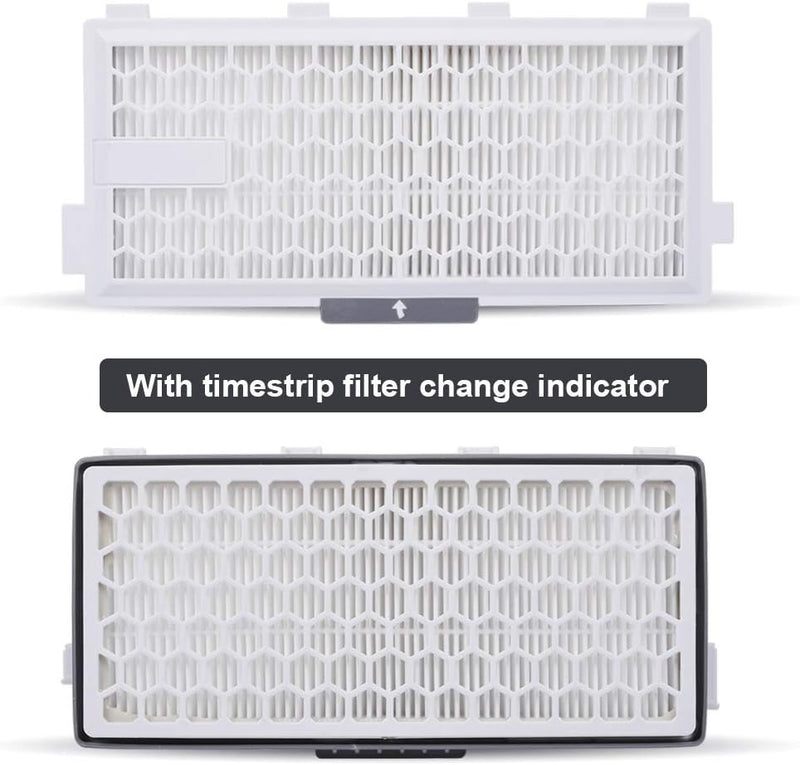 2 HEPA Airclean Plus 50 Filters für Miele Complete C3 Powerline, S8340 Staubsaugerfilter - Air Clean