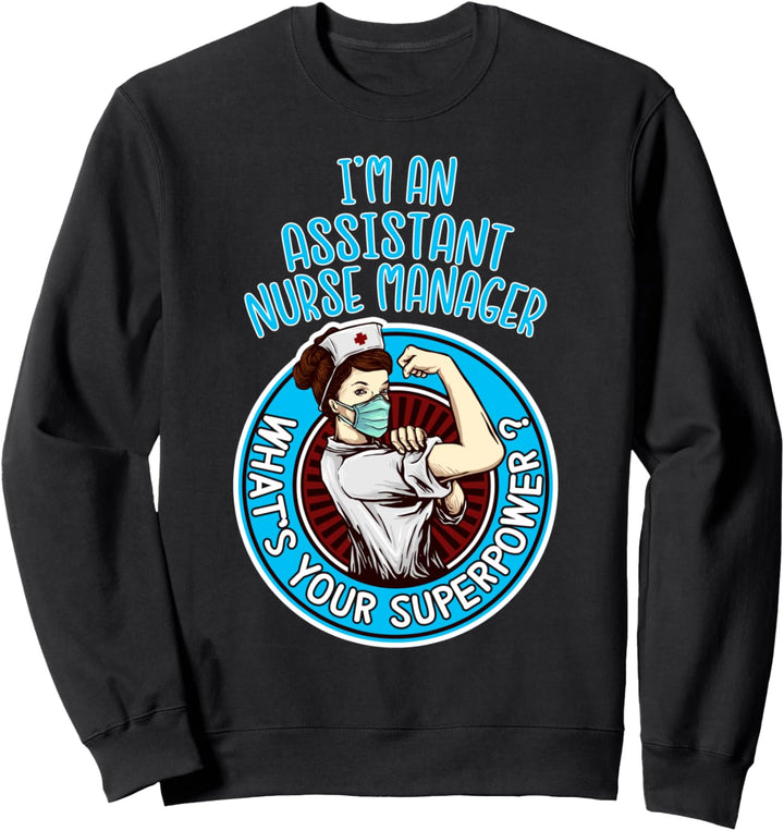 Assistentin Krankenschwester Manager Shirt für Frauen Sweatshirt