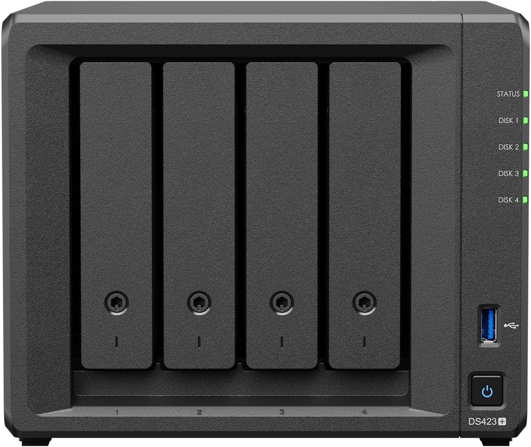 Synology DiskStation DS423+ Netzwerk-Speicherlaufwerk (schwarz)