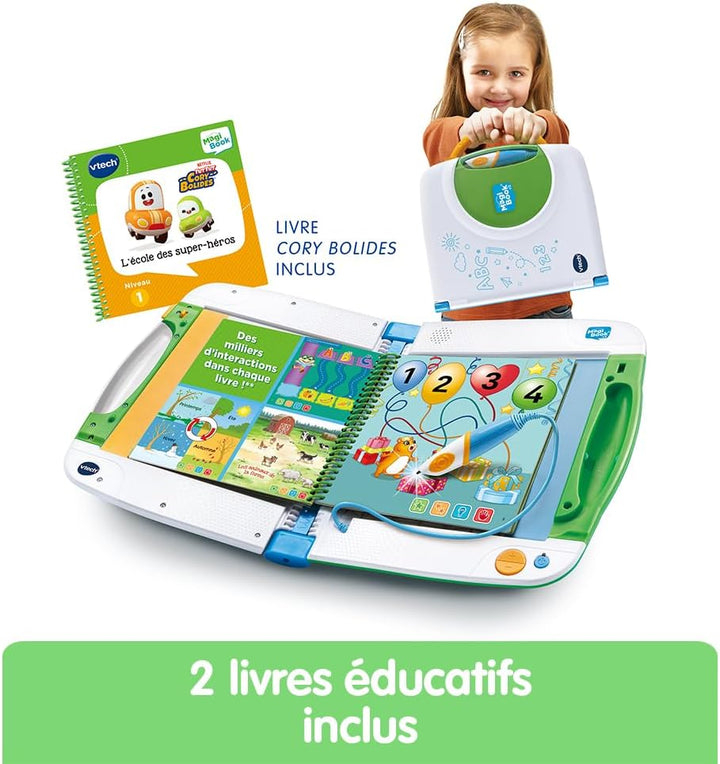 VTech - 602105 - Magibook-Starterpack (Grün), gr&#xFC;n