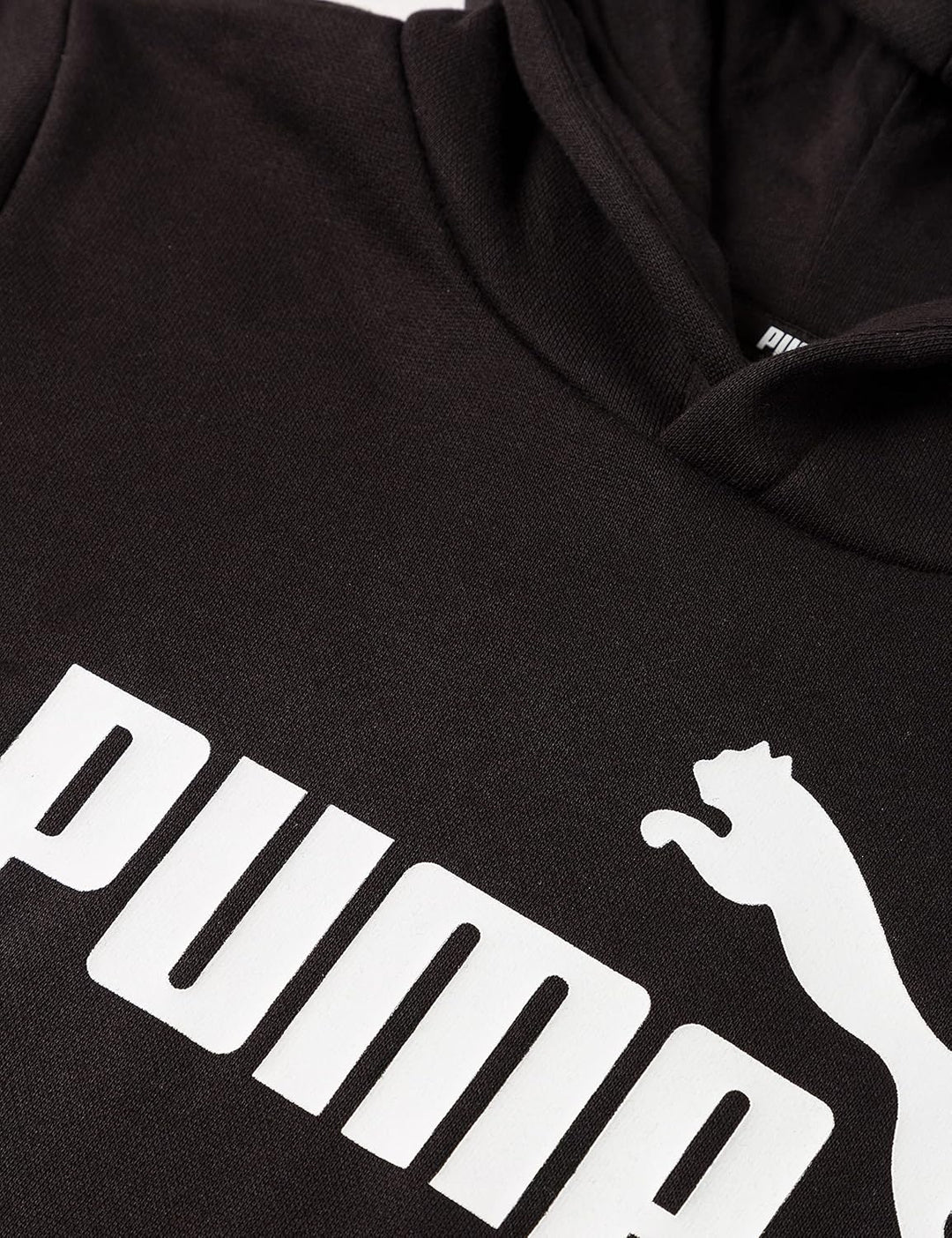 PUMA Jungen, ESS Big Logo Hoodie FL B Pullover, Puma Black
