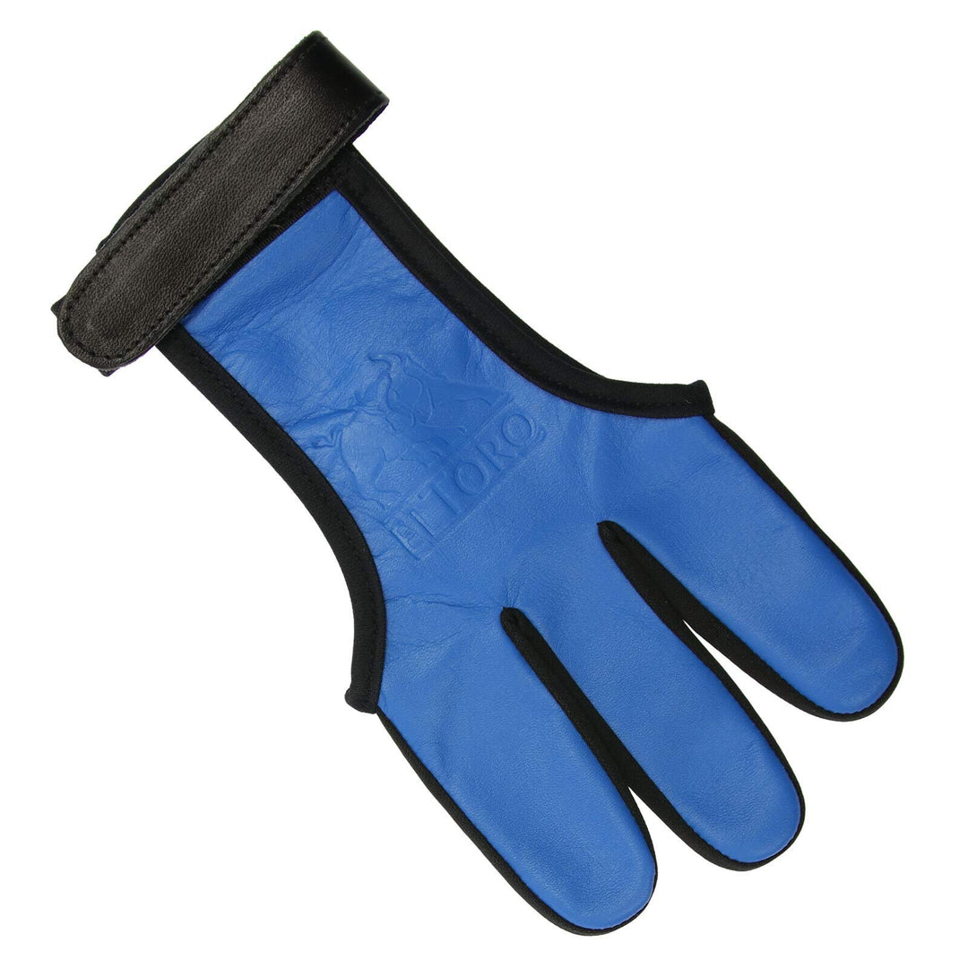 elToro Schiesshandschuh Prisma II Bogenschiessen, Zubehör Bogenschiessen Blau S, Blau S