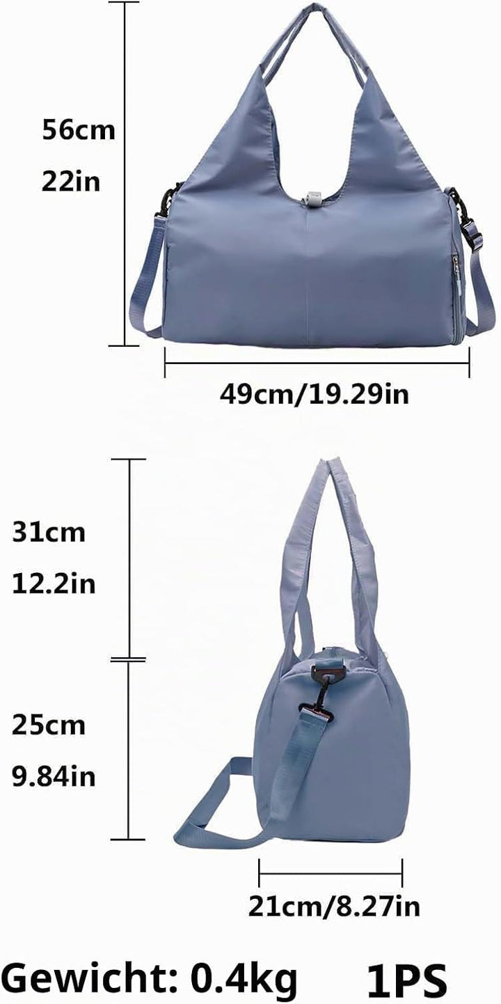 Gym Yoga Bag Damen Yogatasche Gross Workout-Tanz-Tragetasche,Sporttasche für Damen,Sport-Reisetasche