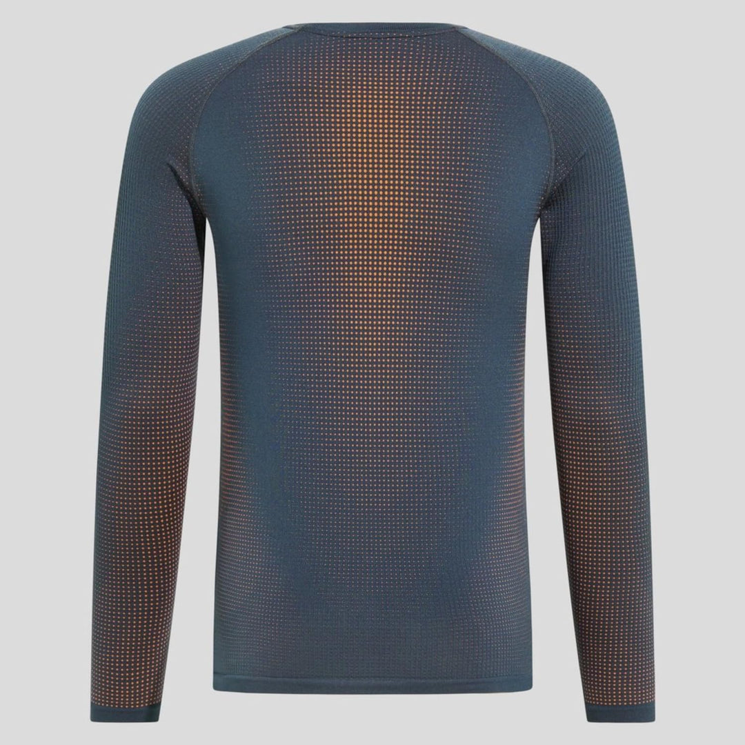 Odlo Herren Performance Warm Eco_196192 Funktionsunterwäsche Langarm Shirt (1er Pack) XL India Ink,