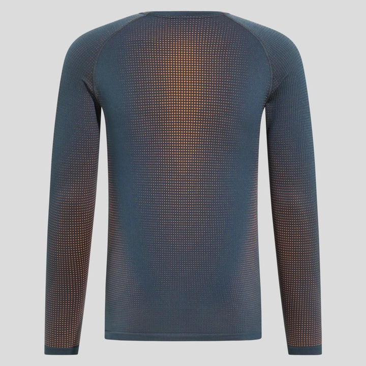 Odlo Herren Performance Warm Eco_196192 Funktionsunterwäsche Langarm Shirt (1er Pack) XL India Ink,