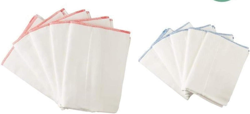 Popolini 5x Prefold Windel das Multitalent (L:9cm x 53cm), L:9cm x 53cm