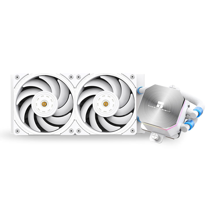 Thermalright Frozen Edge 240 Weisser CPU-Wasserkühler mit PWM-Lüftern, Pumpendrehzahl 3300RPM, S-FDB