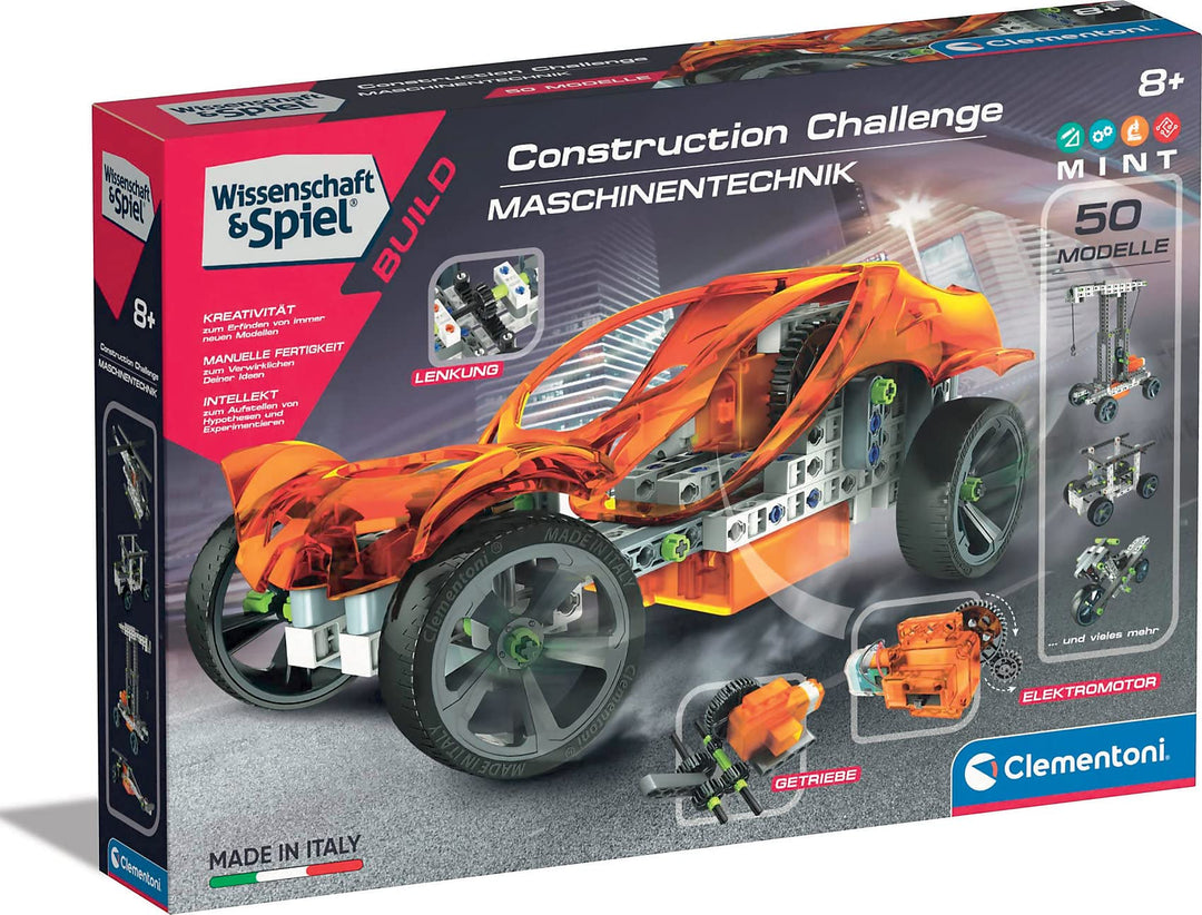 Clementoni Science & Game Build - Bauherausforderung - Maschinentechnik
