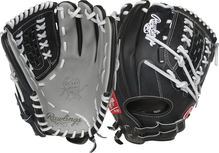 Rawlings Heart of The Hide Fastpitch Softball Glove Serie Linke Hand Wurf 31,8 cm | Innenfeld/Aussen