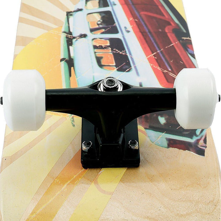 FunTomia Skateboard mit Mach1 Kugellager Rollenhärte 100A und 100% 7-lagigem Ahornholz Skate Board m