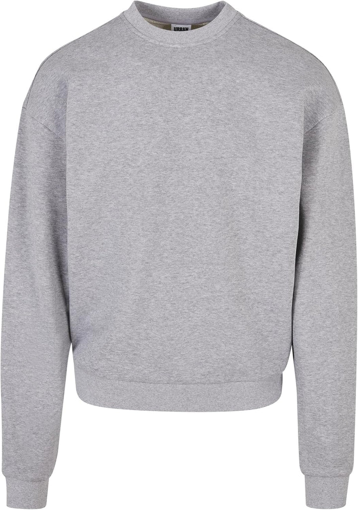 Urban Classics Herren Sweatshirt, Grau