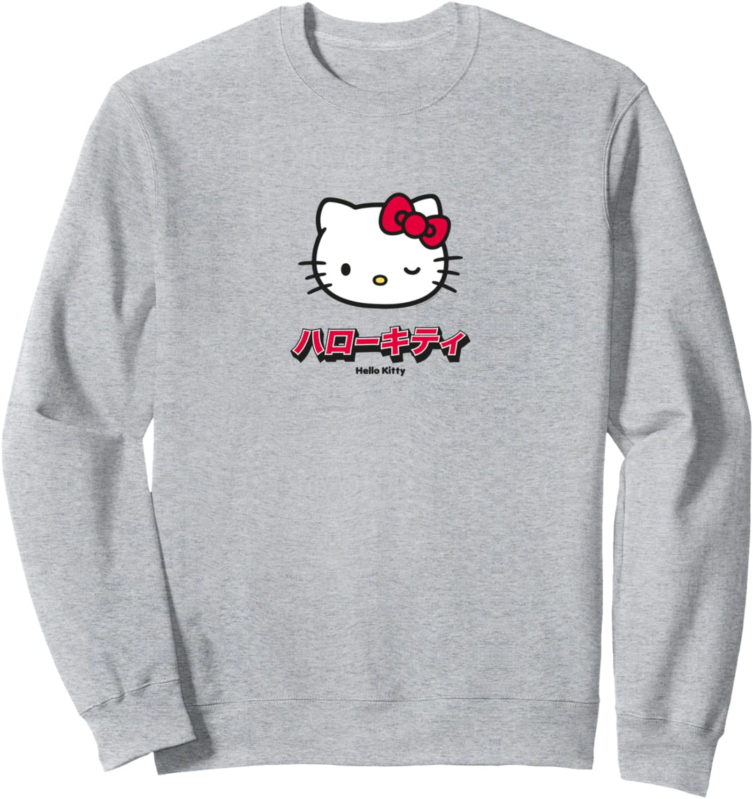 Hello Kitty Sanrio Charakter Klassisches Japan Design Sweatshirt