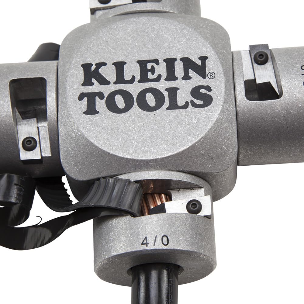 Klein Tools 21051 Grosser Abisolierzange (2/0-250 MCM)