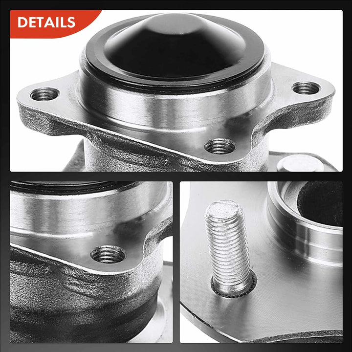 Frankberg 2x Radnabe Radlagersatz Hinterachse für Yaris P1 Yaris Verso P2 1.0L-1.5L 1999-2005 424100