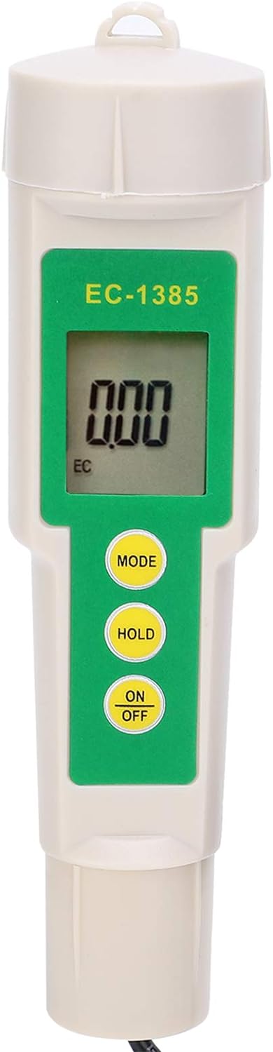 EC CF TDS 3-in-1-Bodentester EC-3185 Bodenmessgerät Bodenanalysegerät Pflanzenpflegetool für Den Gar