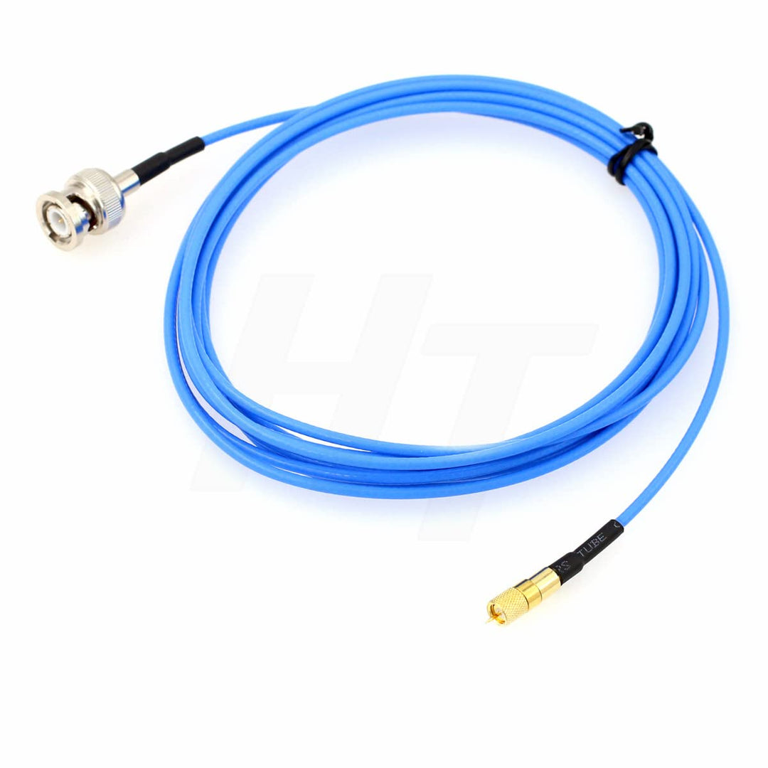 HangTon BNC auf Microdot 10-32 RF Koaxialkabel für Beschleunigungsmesser, Wandler, akustische Vibrat