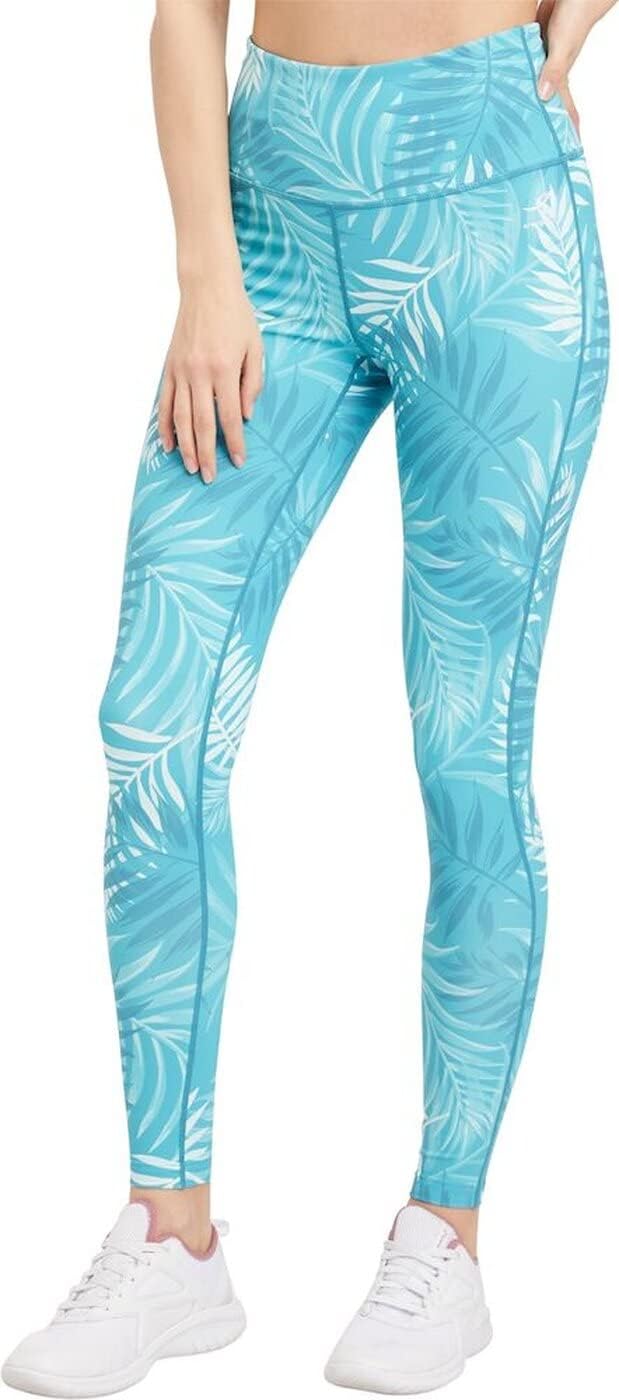 ENERGETICS Damen Leggings 40 Aop-/Blue Aqua/Mint, 40 Aop-/Blue Aqua/Mint