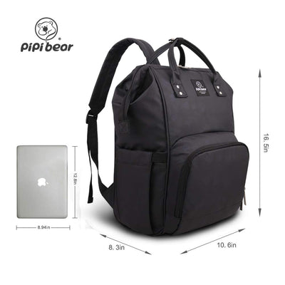 pipi bear Wickelrucksack Tasche Wasserdichte Baby Wickeltasche Coole Mama Rucksack Organizer Grosse