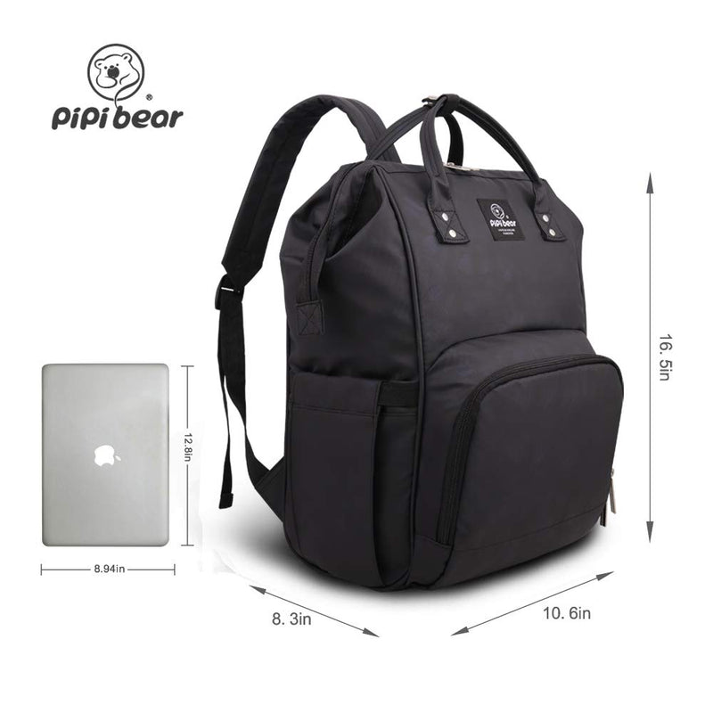 pipi bear Wickelrucksack Tasche Wasserdichte Baby Wickeltasche Coole Mama Rucksack Organizer Grosse