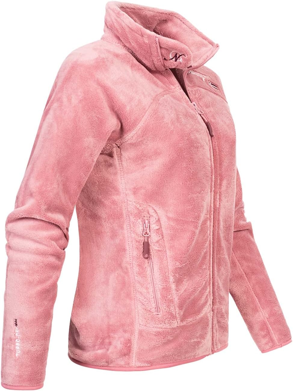 Geographical Norway Upaline Lady - Fleecejacke Damen Fine Frauen Warm Fermetur Zip - Jacke Fleece He