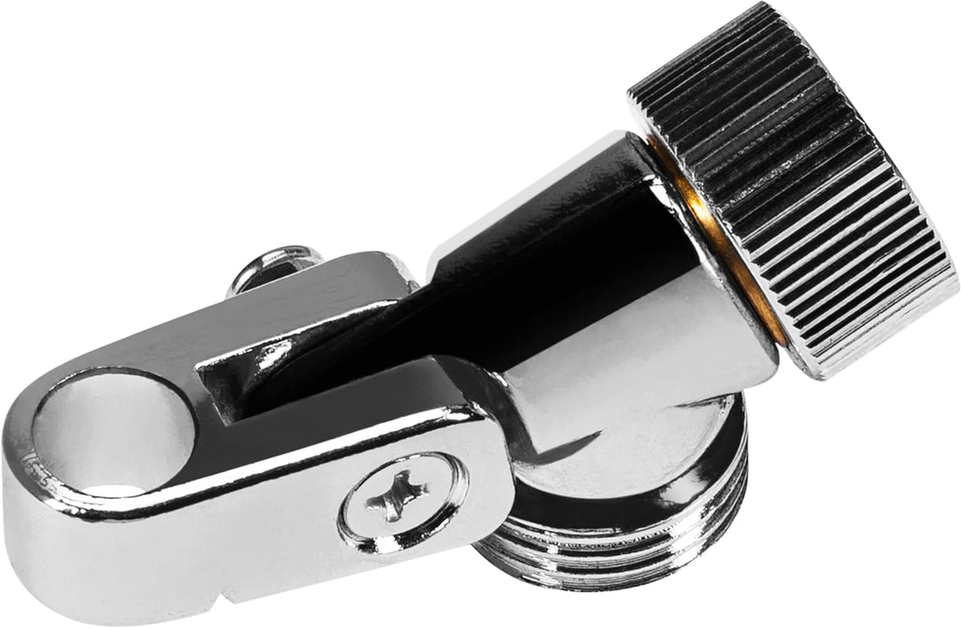 Cornat Brausegelenkstück Zinkdruckguss - chromfarbig - 2 Dichtungen - Anschluss für Handbrause 1/2"