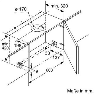 Siemens LI69SA684 iQ700 Flachschirmhaube/Luftgütesensor/LED-Beleuchtung/iQ Drive Motor