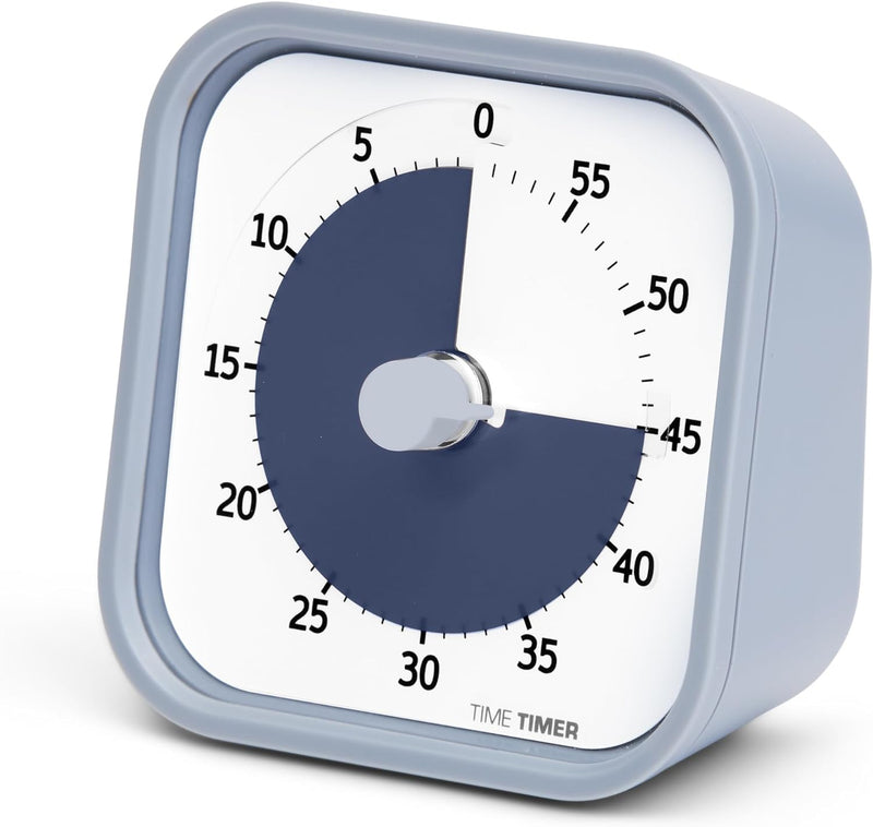 Time MOD - 60 Minuten Visueller Timer Home Edition für Kinder – Homeschooling, Timer für Schultisch,