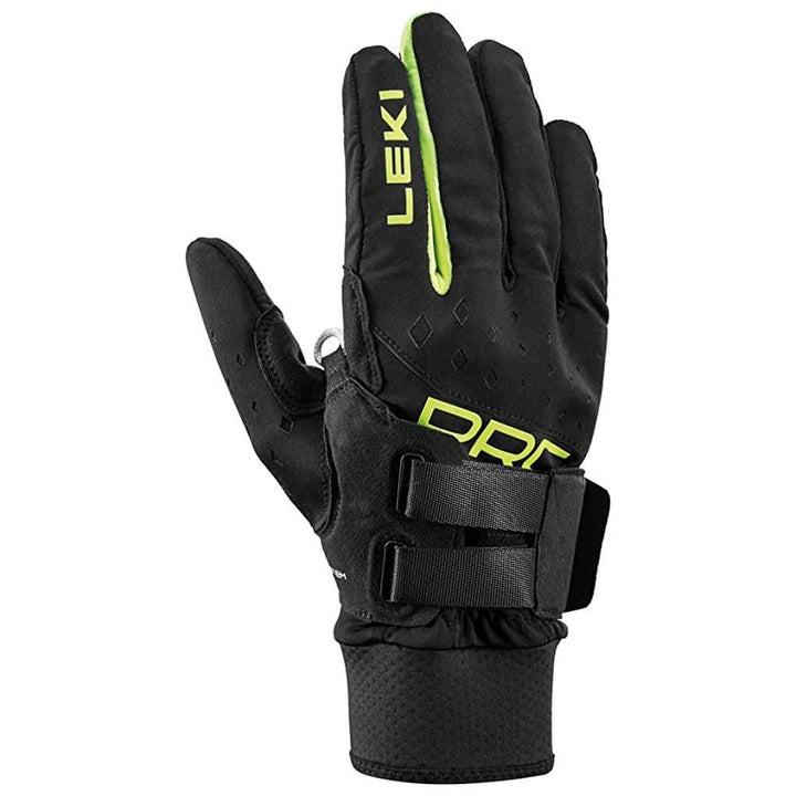 LEKI Damen PRC ThermoPlus Shark Handschuhe EU 9 black-neon yellow, EU 9 black-neon yellow