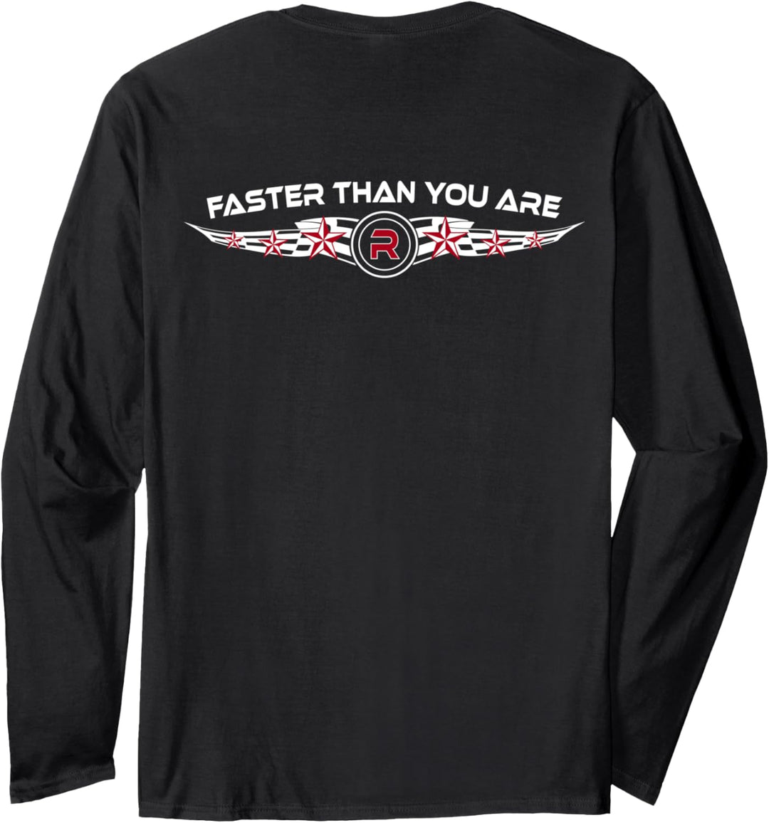 Rebell Motorsports Star-Trek Schneller doppelseitig Langarmshirt