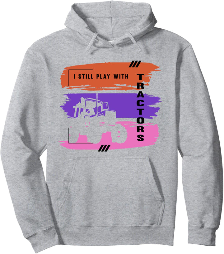 Lustige Sprüche Farming Spiel mit Traktoren Pullover Hoodie