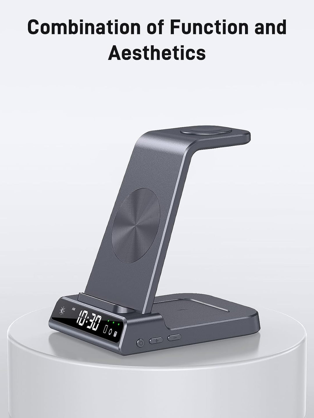 Wireless Charger für Samsung Ladestation für Galaxy S25 Ultra, Induktive Ladestation für Samsung Gal