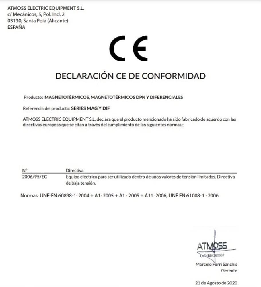 RASMACOR | FI-Schutzschalter 2-Polig 40A (1 Polig+N) FI | FI Fehlerstrom-Schutzschalter 1 Modul | Ty