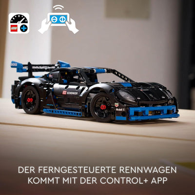 LEGO Technic Porsche GT4 e-Performance Rennwagen, Ferngesteuerter Flitzer, interaktives Modellauto,