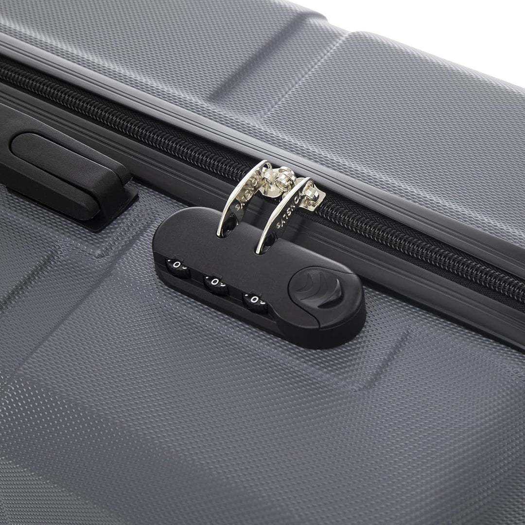 yonsly Trolley Reisekoffer Suitcase, Rollkoffer Handgepäck mit 4 Rollen 360°, Hartschalenreisekoffer