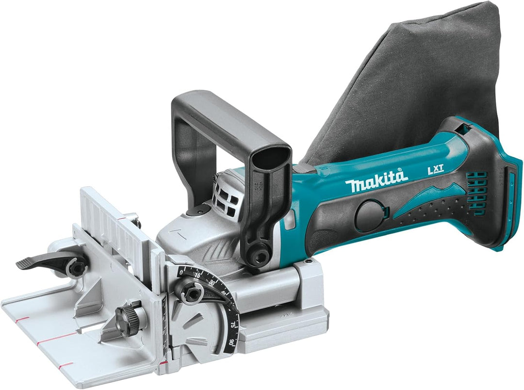 Makita DPJ180Z Akku-Nutfräse 18V (ohne Akku, ohne Ladegerät) + Nutfräser 100mm