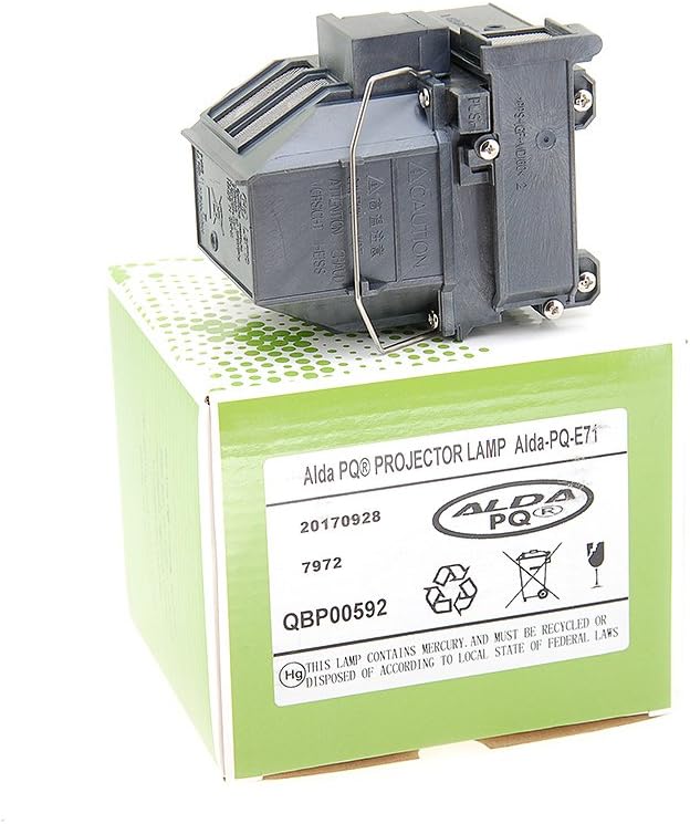 Alda PQ Premium, Beamer Lampe kompatibel mit EPSON EB-1400Wi, EB-1410Wi, EB-470, EB-475W, EB-480, EB