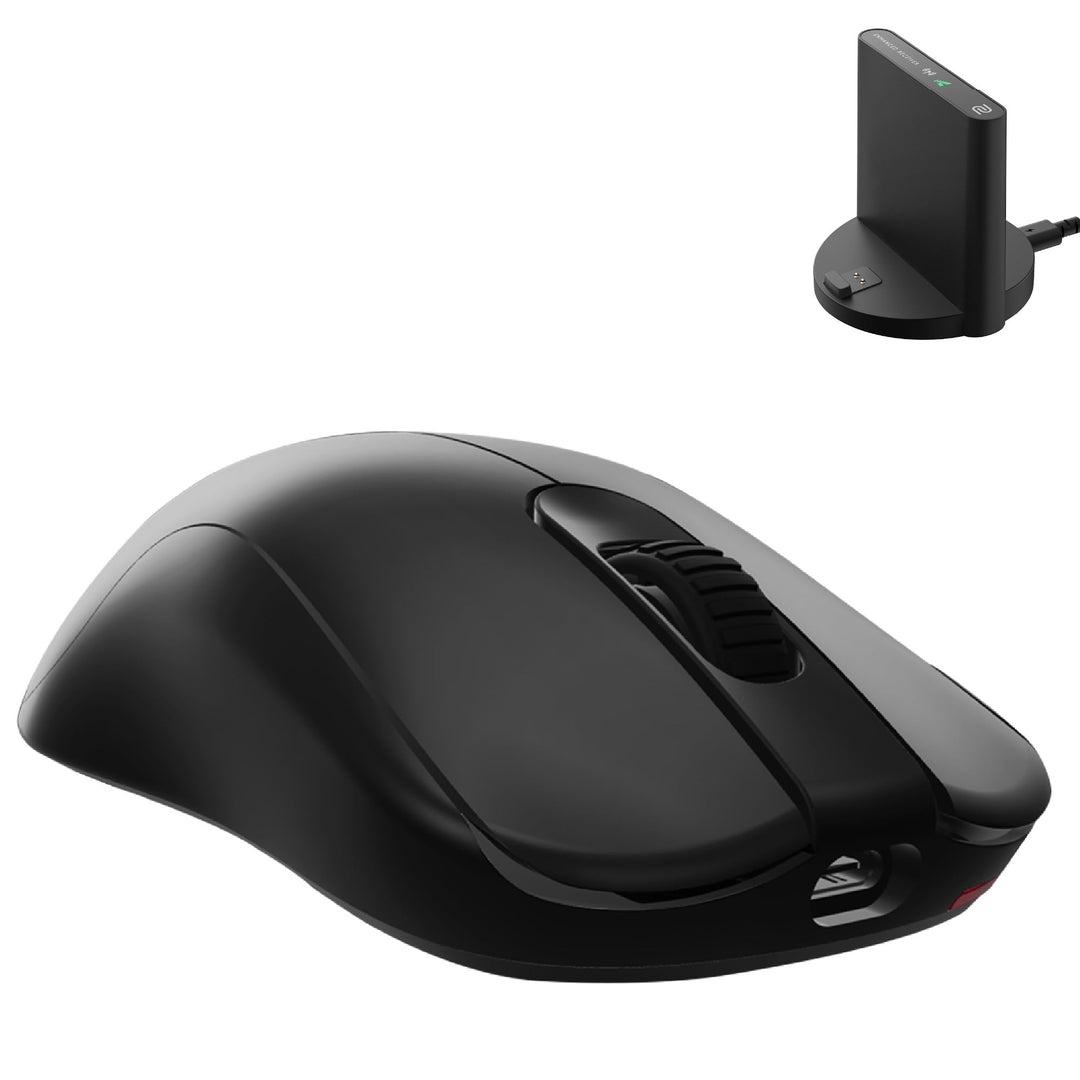 BenQ Zowie FK2-DW Kabellose Gaming eSoports Maus, Symmetrical, 4K Enhanced Receiver, 65g, Driverless