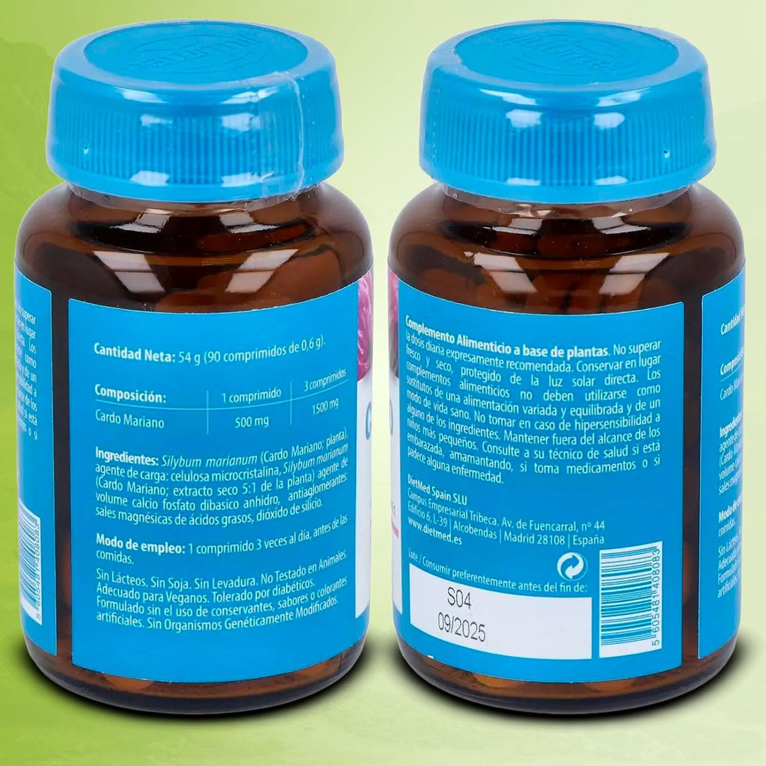Naturmil Cardo Mariano 500 Mg 90 Comp