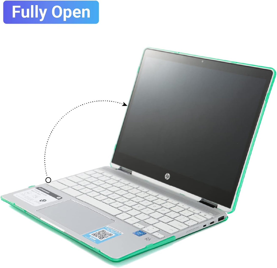 mCover Hartschalen-Schutzhülle, kompatibel mit 2021 12 Zoll HP Chromebook x360 12B-CAxxxx Serie Lapt