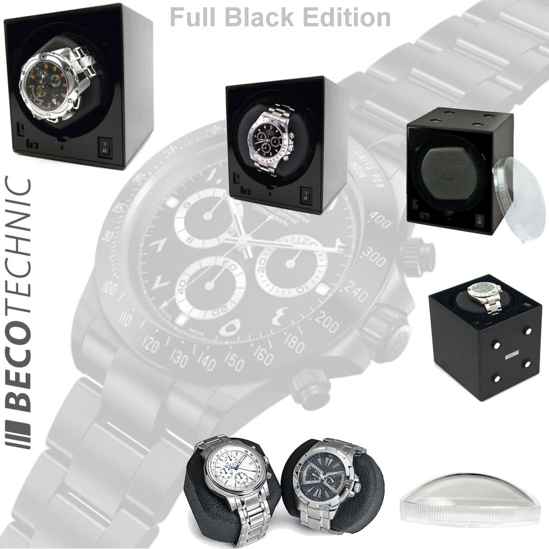 Uhrenbeweger Boxy Classic FULL BLACK EDITION PRO1 erweiterbar - neue Kollektion 2024
