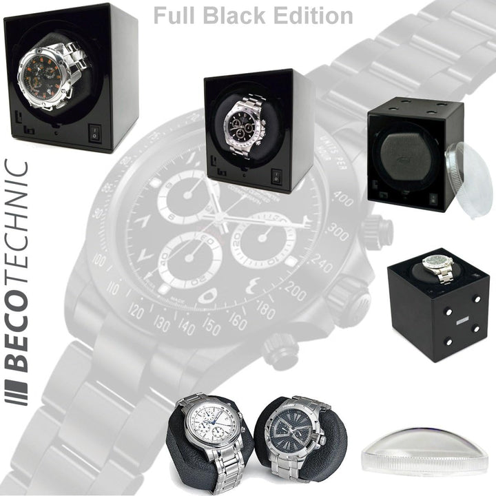 Uhrenbeweger Boxy Classic FULL BLACK EDITION PRO1 erweiterbar - neue Kollektion 2024